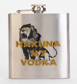 Hakuna my Vodkacats, Lions, cats, kittens, Mens gifts, Urban Outfitters, Lion flask, cat men, holiday gifts, christmas gifts, gifts, presents, shopping, alcohol flask,
